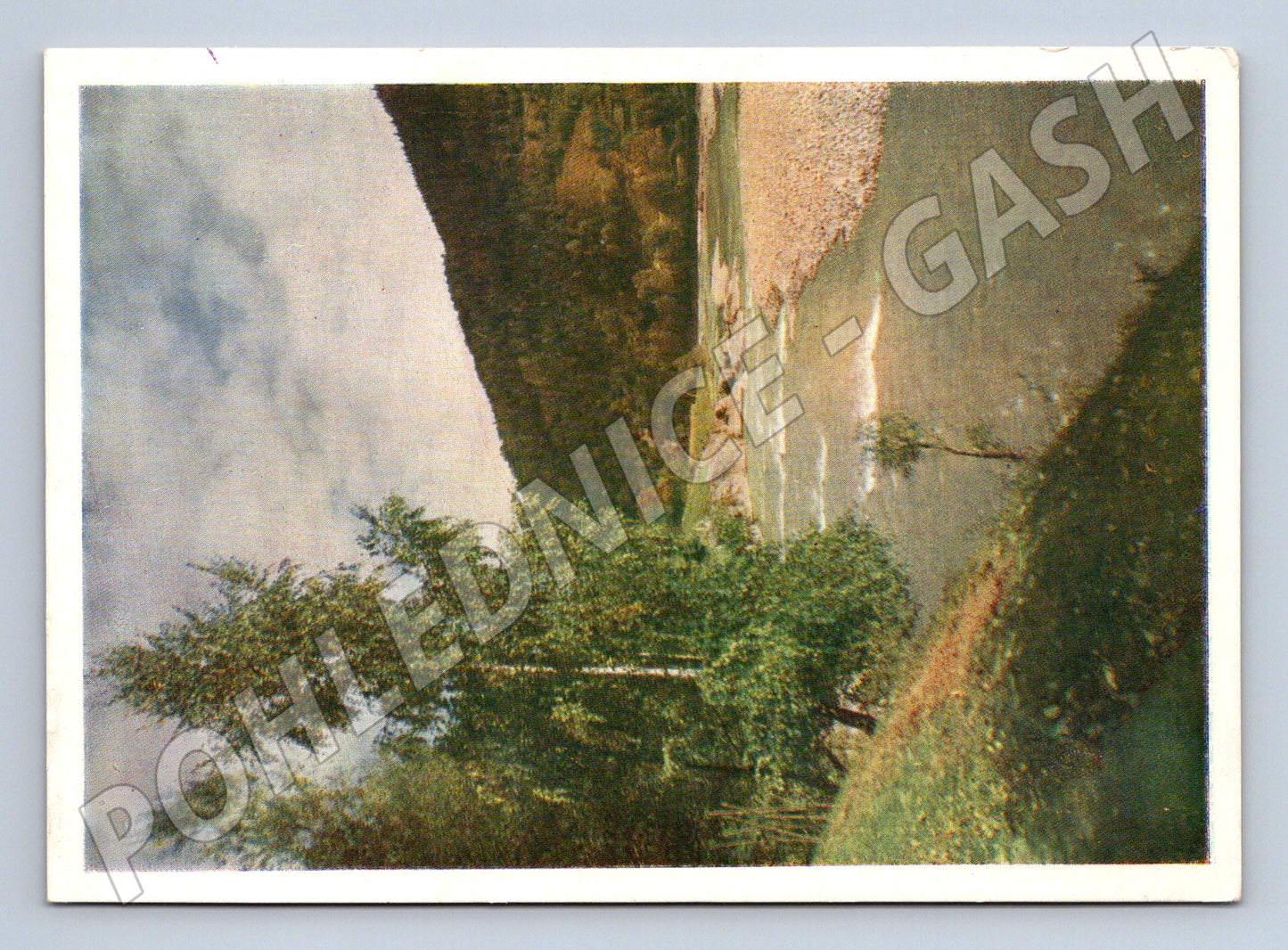 Pohlednice Ukrajina řeka Čeremoš Podkarpatská Rus 1958  (M17961)