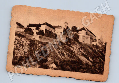 Pohlednice Munkács hrad historická psaná dobový tisk (M17970)