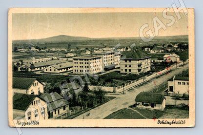 Pohlednice Nagyszöllős tabáková továrna 3 říše (M17989)