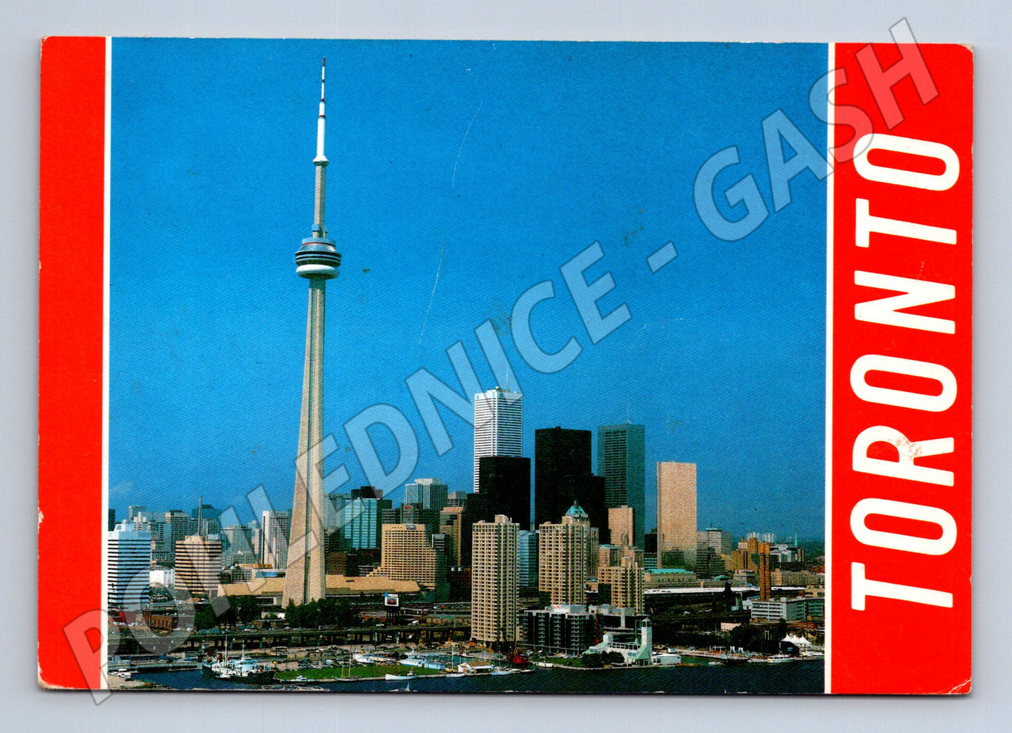 Pohlednice Toronto CN Tower 1989 Kanada (M17994)