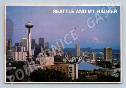Pohlednice Seattle Mt Rainier 1983 USA (M17999)