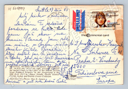 Pohlednice Seattle Mt Rainier 1983 USA (M17999)
