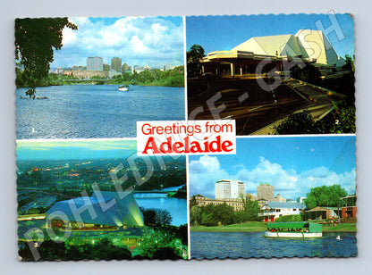 Pohlednice Adelaide Austrálie 1984 více záběrů (M18002)