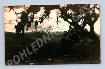 Pohlednice Mexiko Popocatépetl Amecameca (M18010)