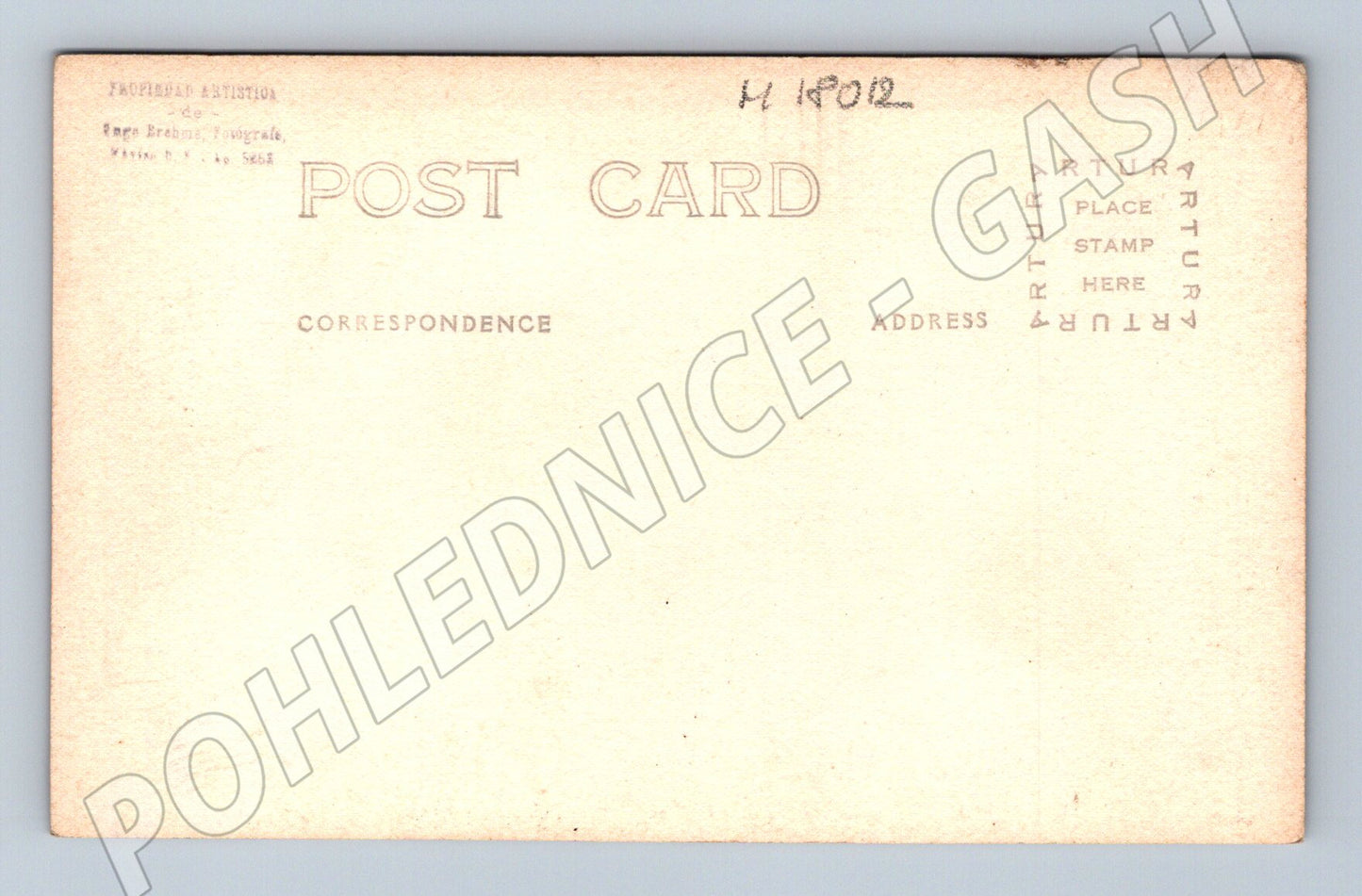 Pohlednice Mexiko Iztaccíhuatl sepia cca 1930 (M18012)