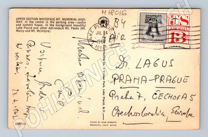 Pohlednice Lake Placid Memorial Highway 1961 (M18016)
