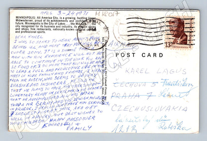 Pohlednice Minneapolis USA 1971 (M18017)
