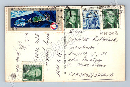 Pohlednice New York Manhattan 1975 Apollo Sojuz (M18023)
