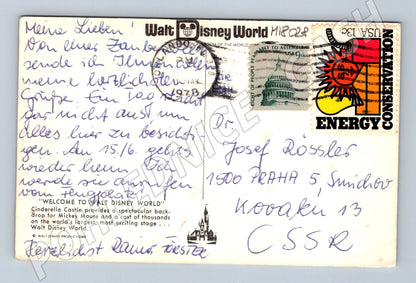 Pohlednice Walt Disney World Florida 1970s (M18028)