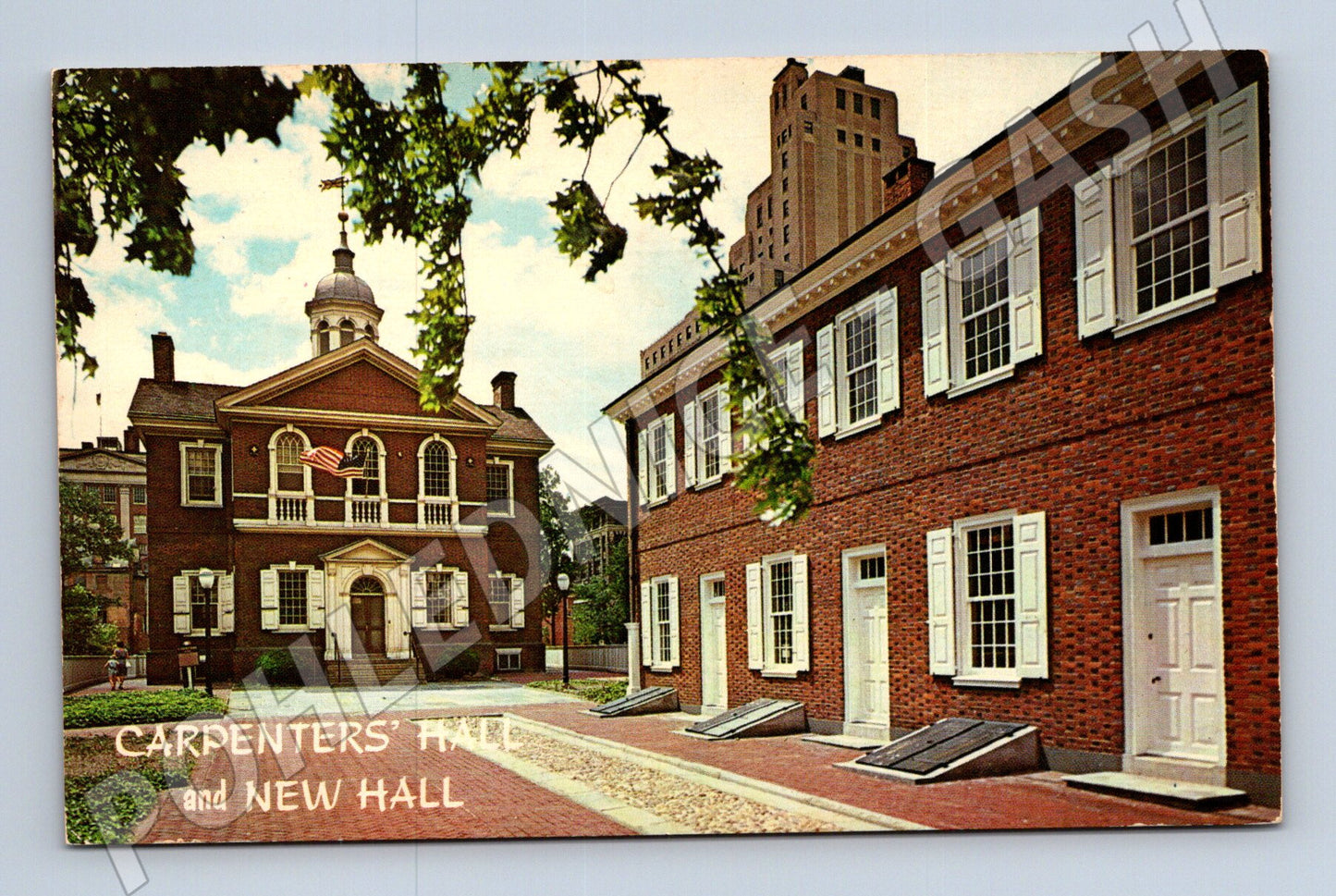 Pohlednice Philadelphia Carpenters Hall USA (M18033)