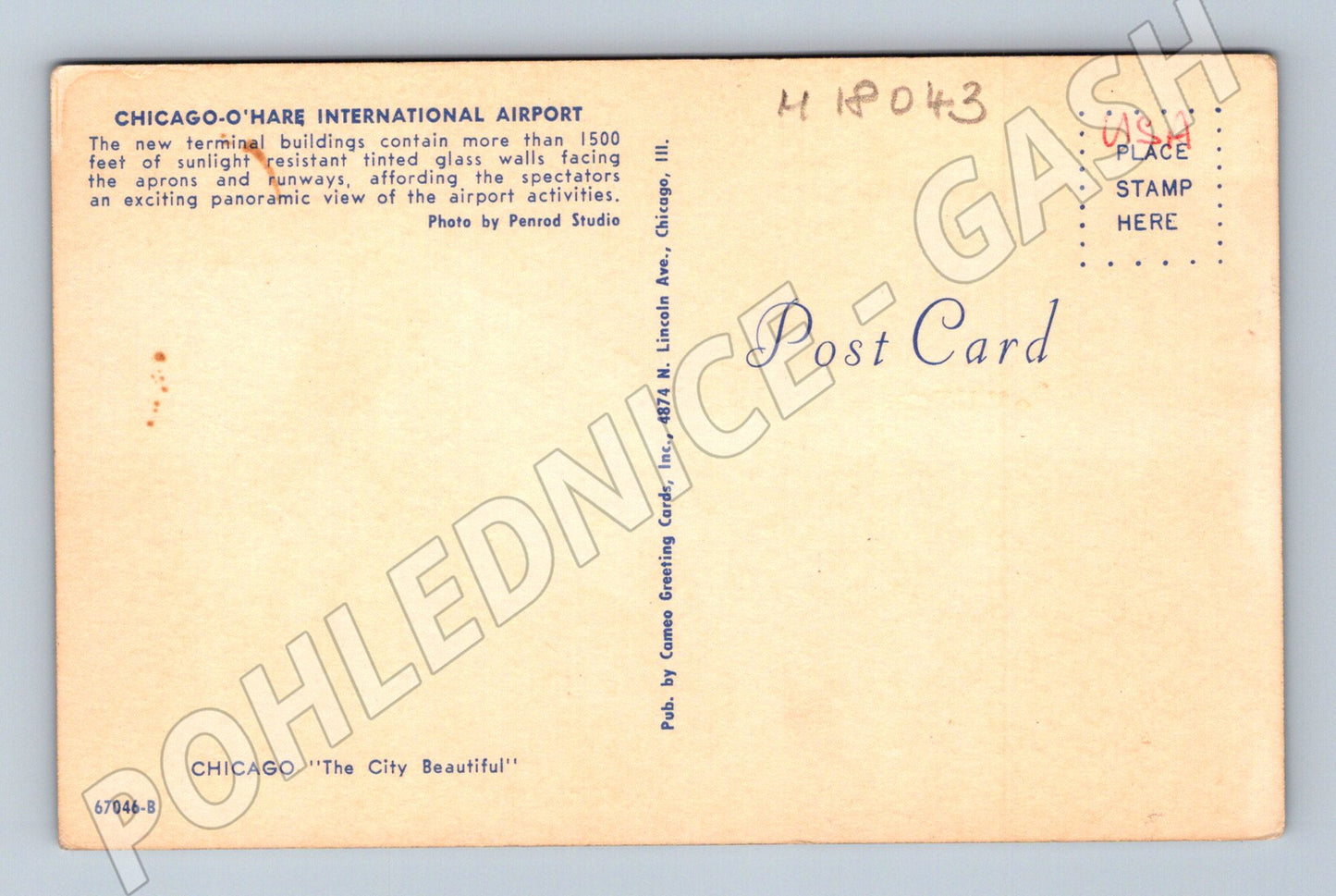 Pohlednice Chicago OHare International Airport (M18043)