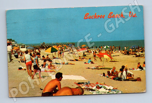 Pohlednice Buckroe Beach Virginia 1966 (M18044)