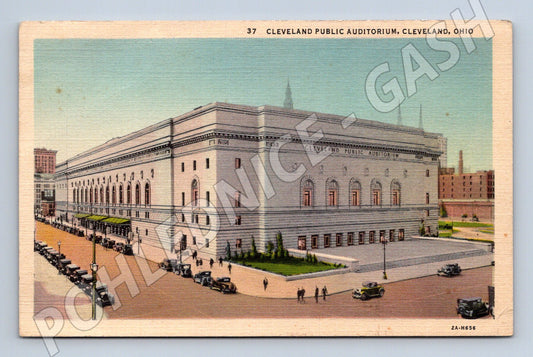 Pohlednice Cleveland Public Auditorium Ohio (M18049)