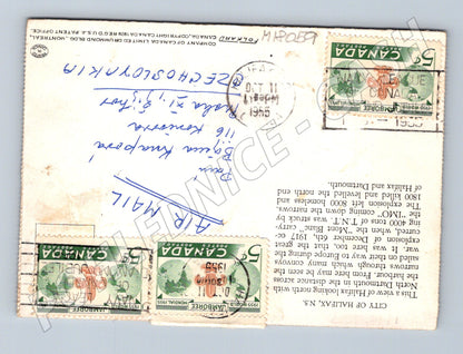 Pohlednice Halifax Kanada 1955 (M18059)