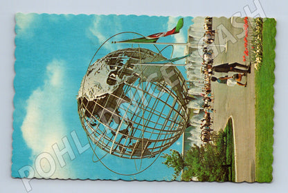 Pohlednice Unisphere New York Worlds Fair 1964 (M18070)