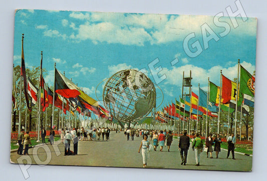 Pohlednice Unisphere New York 1964 1965 (M18072)