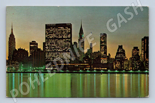 Pohlednice New York panorama 1965 (M18077)