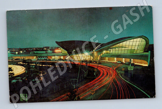 Pohlednice JFK letiště New York TWA 1965 (M18082)