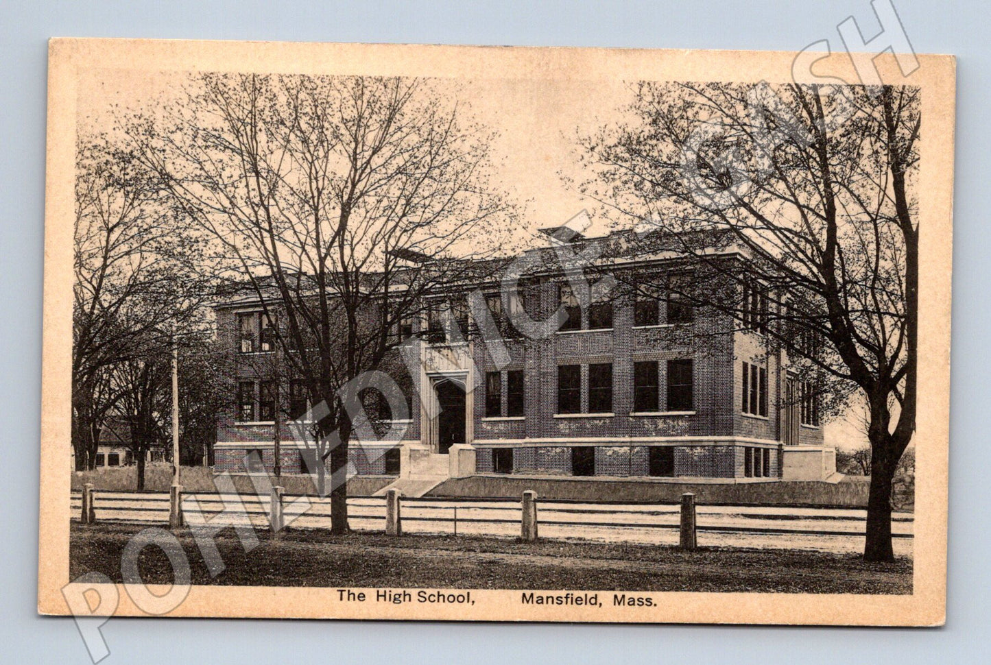 Pohlednice Mansfield High School Mass USA (M18085)
