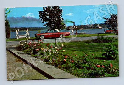Pohlednice řeka St Clair Michigan 1963 (M18088)