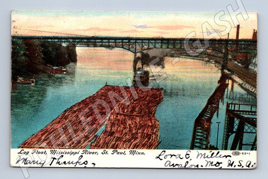 Pohlednice Mississippi River St Paul (M18090)