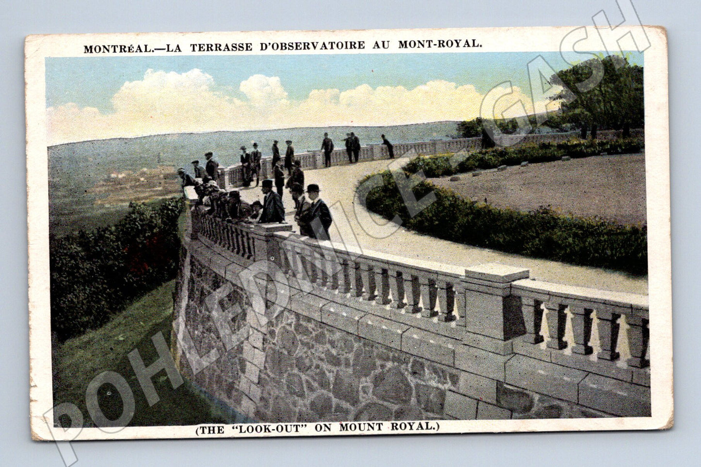 Pohlednice Montreal Mont Royal terasa (M18100)