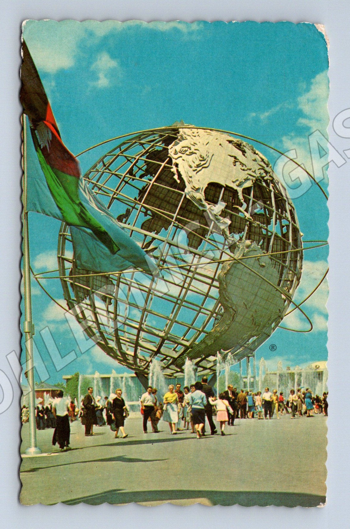 Pohlednice Unisphere New York 1964 1965 (M18103)