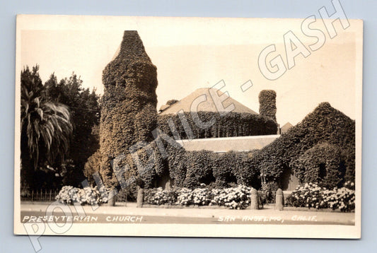 Pohlednice San Anselmo kostel Kalifornie (M18105)