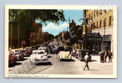 Pohlednice Oshawa King Street Kanada (M18107)