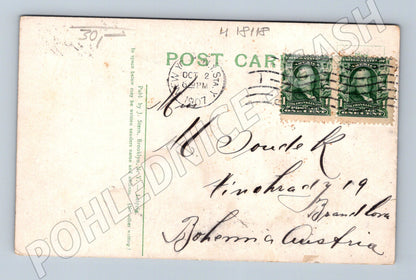 Pohlednice Hanover National Bank New York 1907 (M18118)