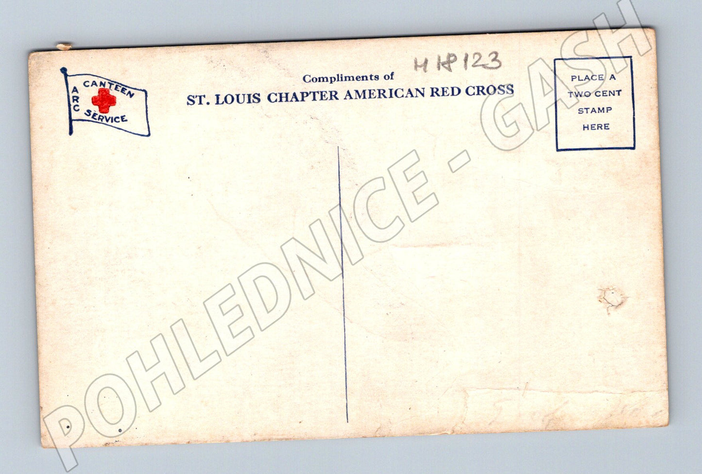 Pohlednice Red Cross St Louis cca 1920 (M18123)