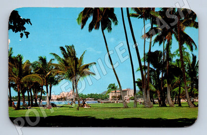 Pohlednice Honolulu Waikiki 1957 (M18126)