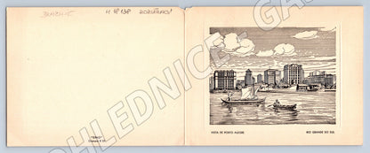 Pohlednice Porto Alegre Brazílie kresba (M18138)