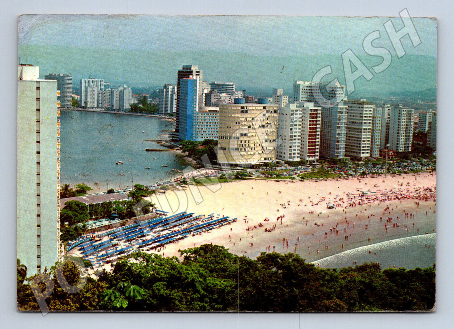 Pohlednice São Vicente Praia Itararé 1970 (M18142)