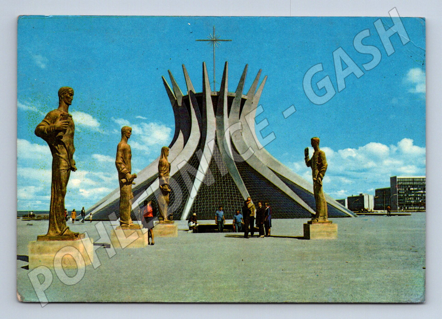 Pohlednice Brasília katedrála 1971 (M18143)