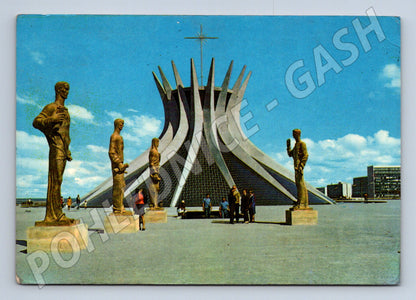 Pohlednice Brasília katedrála 1971 (M18143)