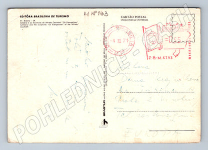 Pohlednice Brasília katedrála 1971 (M18143)