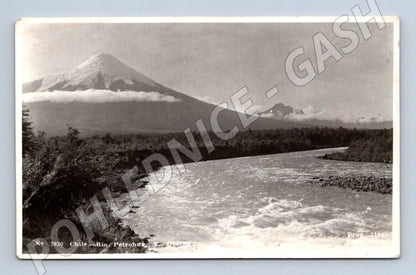 Pohlednice Chile řeka Petrohué sopka Osorno (M18164)