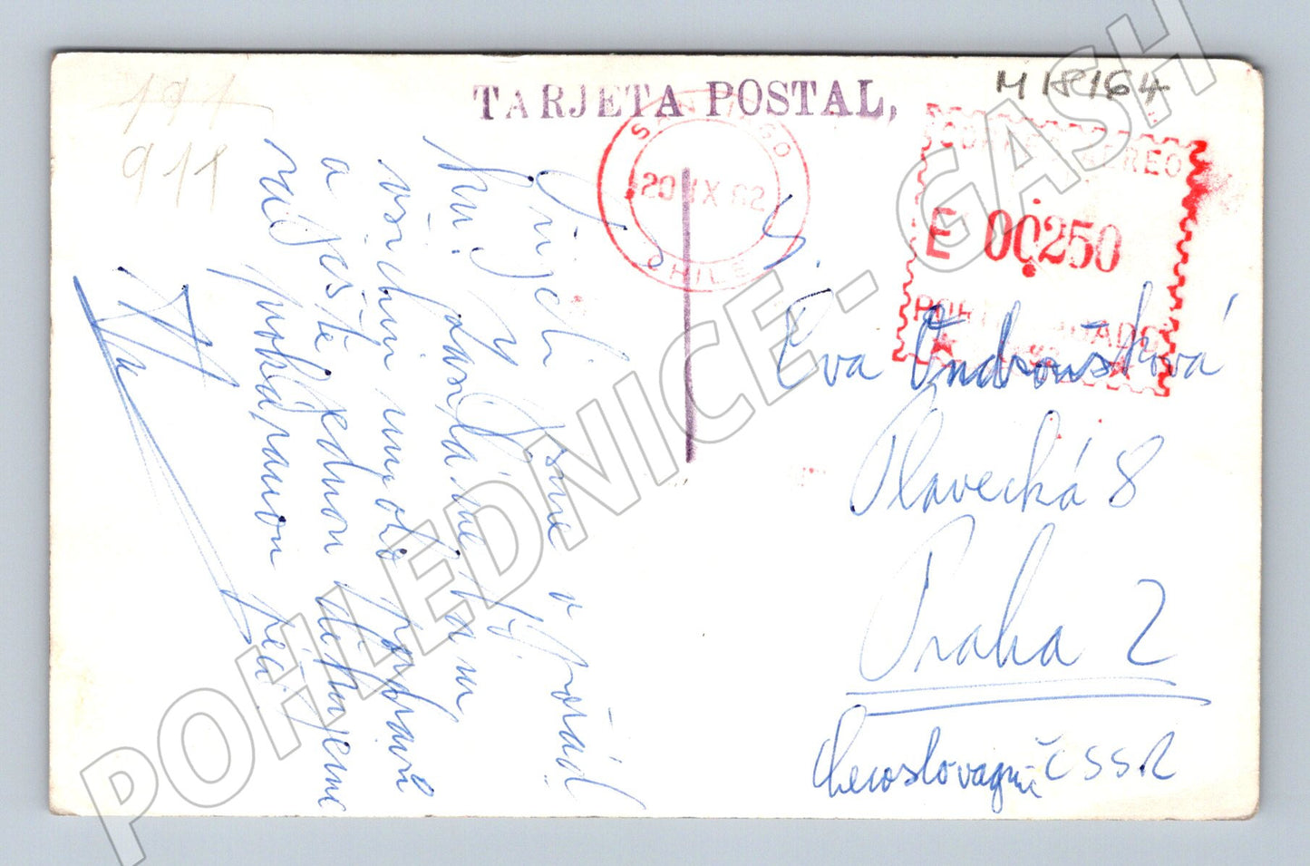 Pohlednice Chile řeka Petrohué sopka Osorno (M18164)