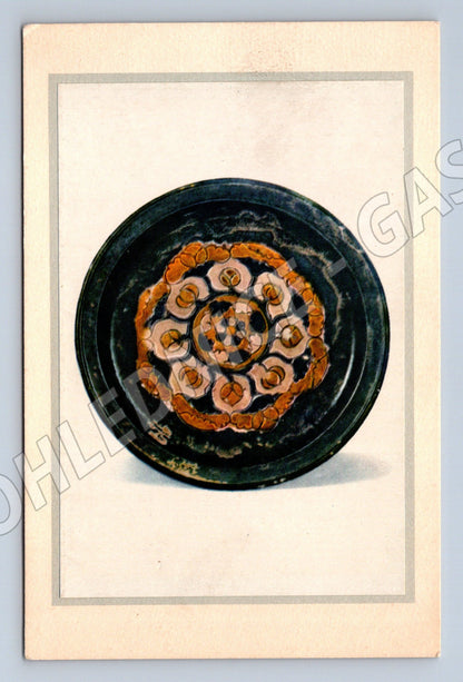 Pohlednice Čína keramický talíř Tang (M18169)