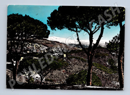 Pohlednice Libanon Baabdath letecky do Prahy (M18177)