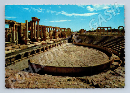Pohlednice Palmyra amfiteátr Sýrie antika (M18194)