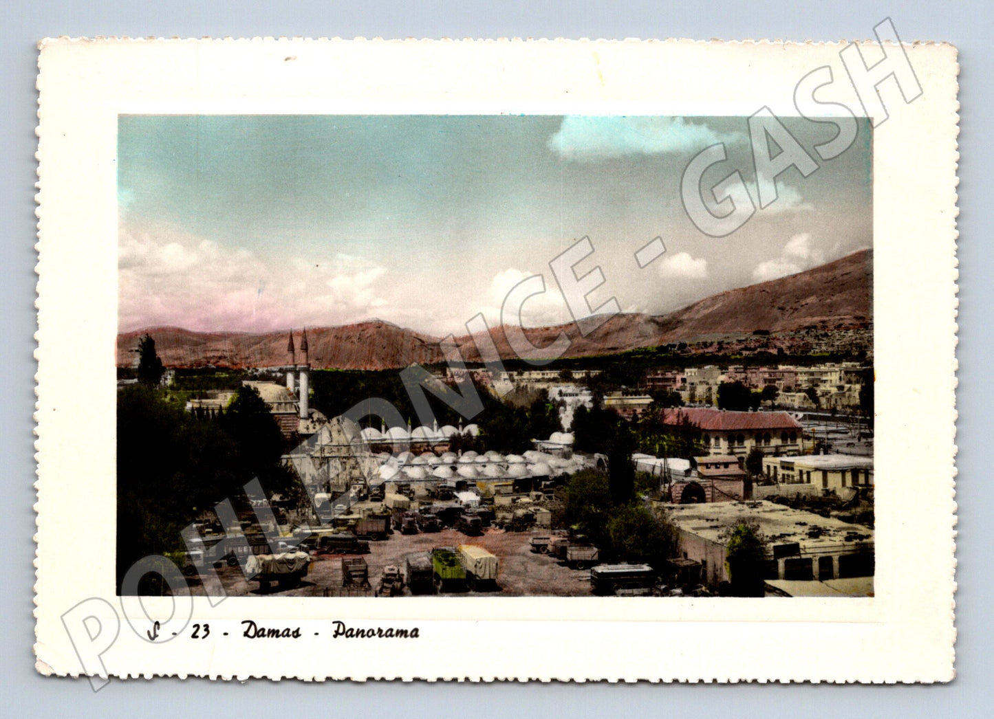 Pohlednice Damašek Sýrie panorama Edition GULEF (M18201)