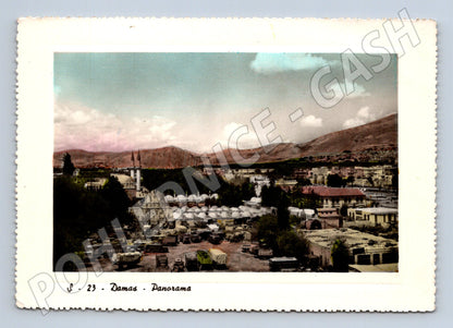 Pohlednice Damašek Sýrie panorama Edition GULEF (M18201)