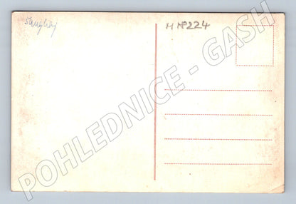 Pohlednice Šanghaj řeka Huang Pu Bund Čína (M18224)