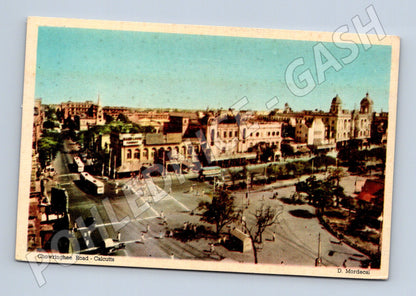 Pohlednice Calcutta Chowringhee Road Indie (M18243)