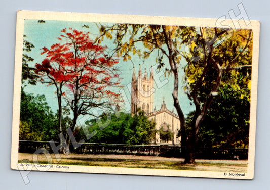 Pohlednice Calcutta St Pauls Cathedral Indie (M18246)