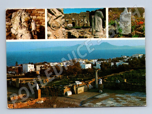 Pohlednice Tunisko Kartágo punské a římské ruiny (M18264)