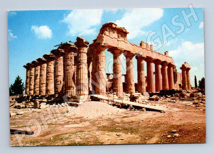 Pohlednice Libye chrám Dia Kyréna antika (M18267)