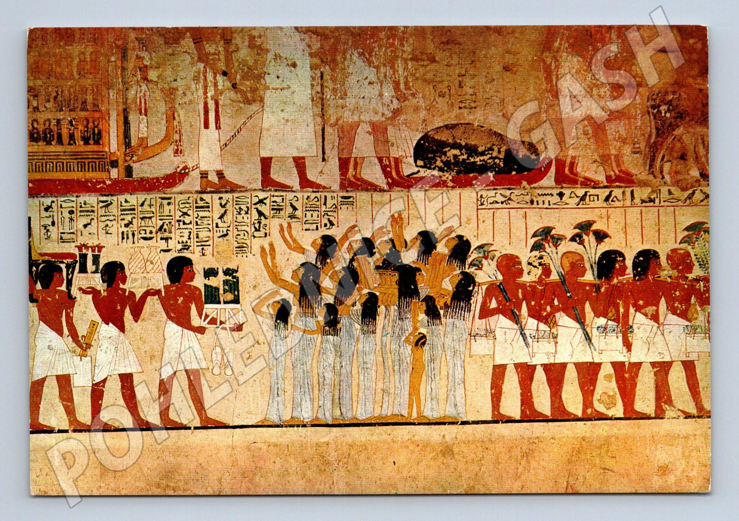 Pohlednice Egypt hrobka Ramose Thébská nekropole (M18284)
